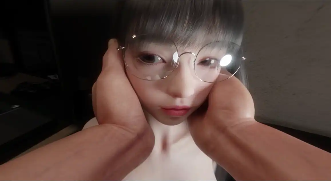 【3D/VAM/动态】 爆C写实巨R学生妹第一视角入带眼镜的 【2.65G】