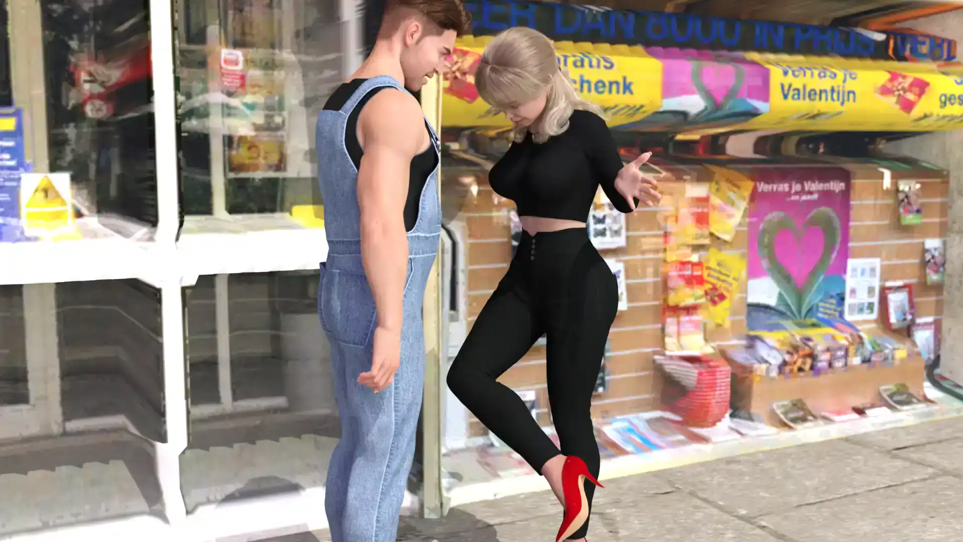 【欧美SLG/汉化/动态】女朋友1.25汉化版【PC/2.68G/更新】