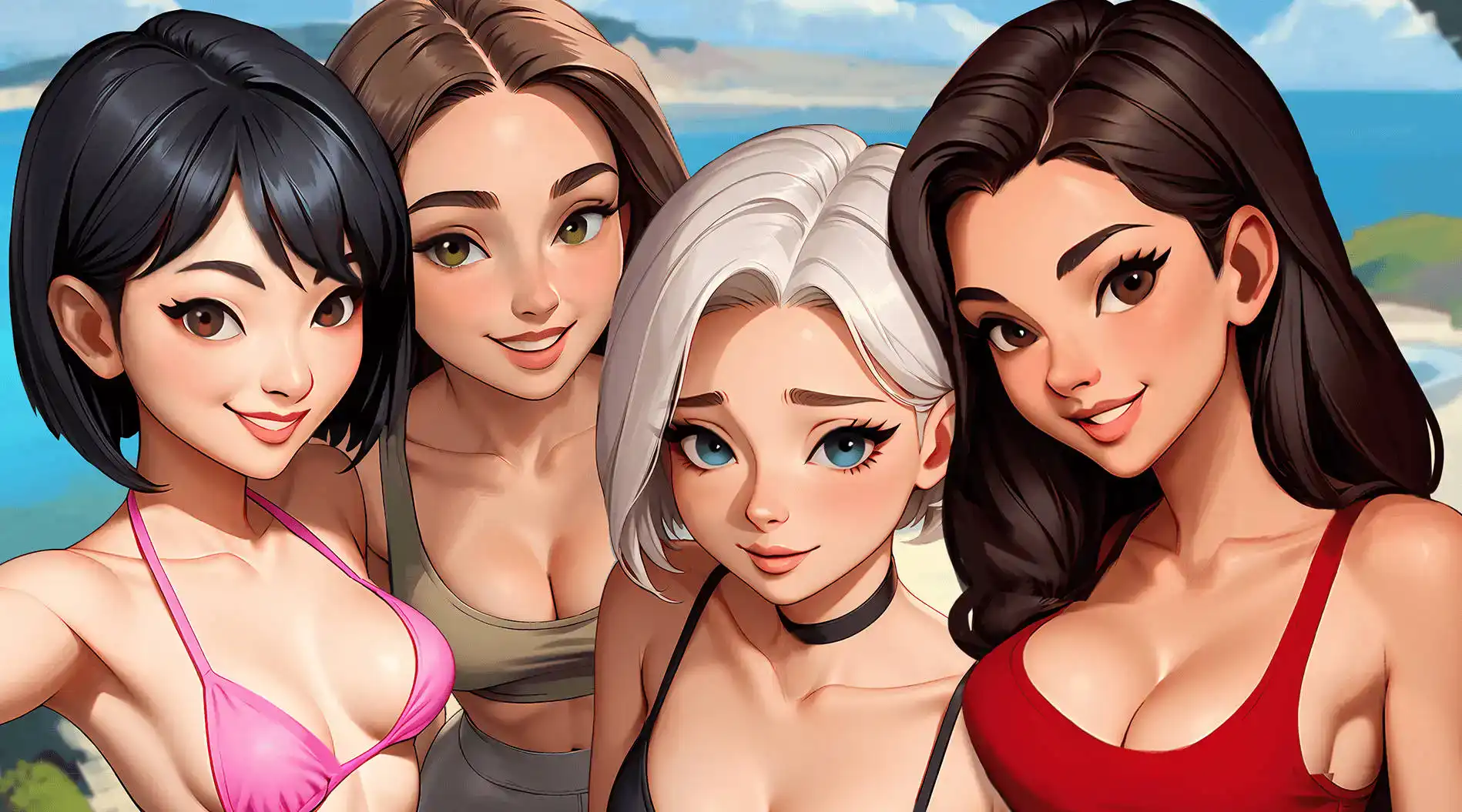 【欧美SLG/汉化/动态】禁欲岛Ch.5 AI版【PC+安卓/1.95G/更新】No Fap Island [Ch. 5]