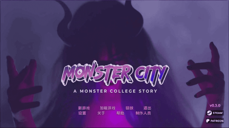 【欧美SLG/汉化/动态】怪物城市：怪物学院的故事v0.6.1 AI版【PC+安卓/3.29G/更新】Monster City: A Monster College Story [v0.6.1]