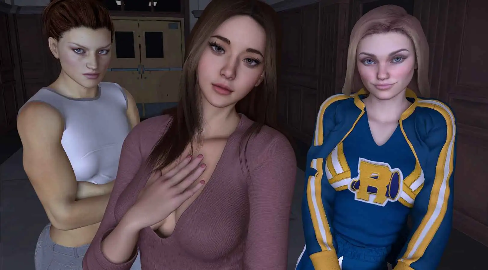 【欧美SLG/汉化/动态】一个野蛮女孩的自白v0.5 AI版【PC+安卓/2.52G/更新】Confessions of a Sassy Girl [v0.5]