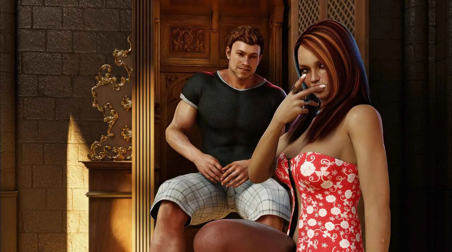 【欧美SLG/汉化/动态】与诱惑共存 2：法国忏悔 AI版【PC+安卓/3.10G/更新】Living with Temptation 2: French Confessions [Demo]